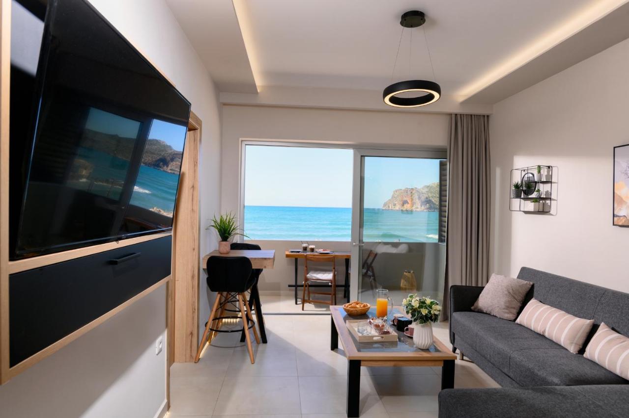 Just Creta Sea View Apartment Chania  Exteriör bild